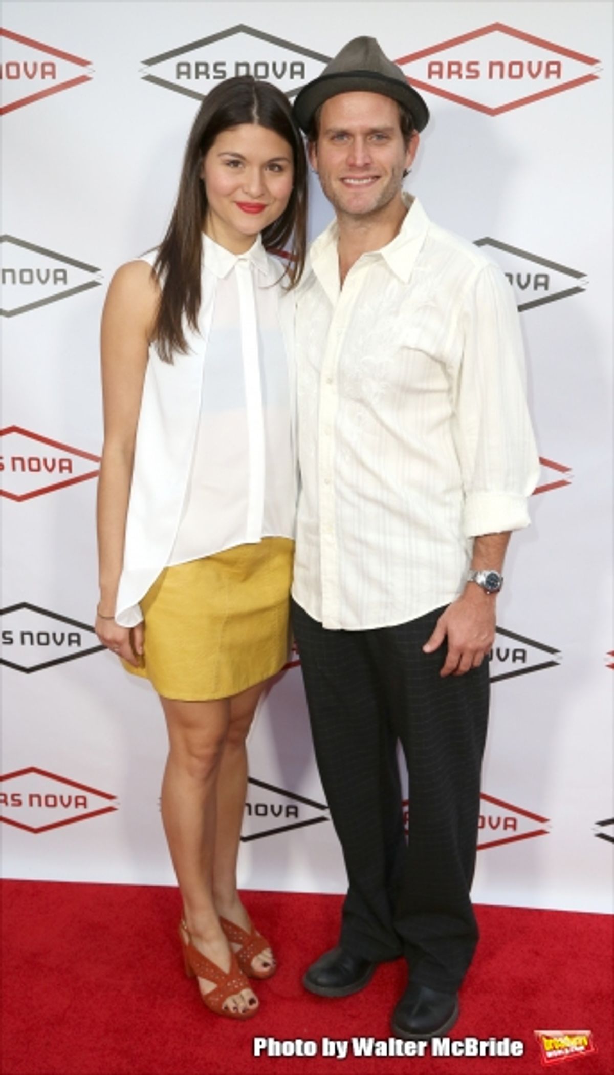 Philippa Soo and Steven Pasquale  at 