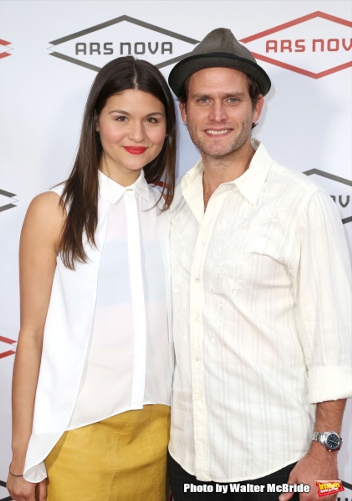 Philippa Soo and Steven Pasquale  at 