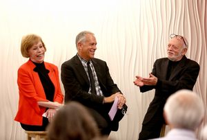 Carol Burnett, Phillip Himberg and Harold Prince @ BroadwayWorld Carol Burnett, Phillip Himberg and Harold Prince Photo