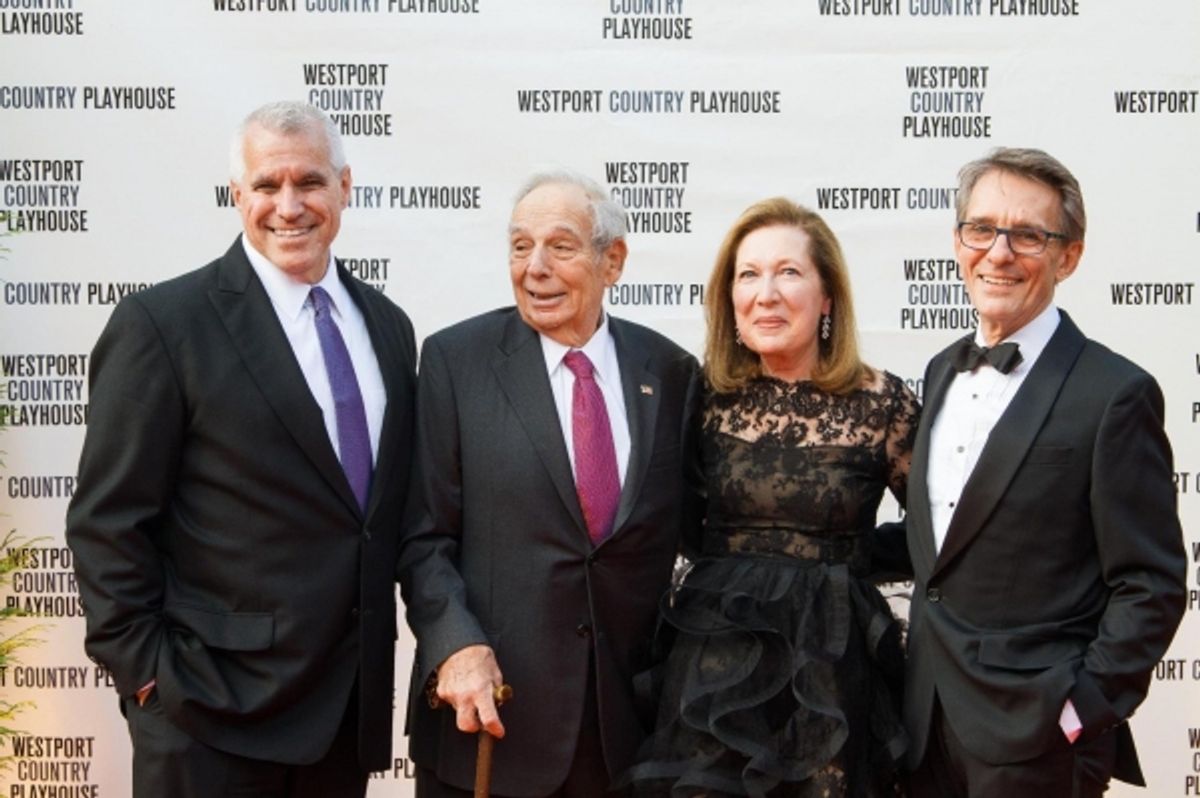 Michael Ross, John Samuelson, Barbara; Mark Lamos at 