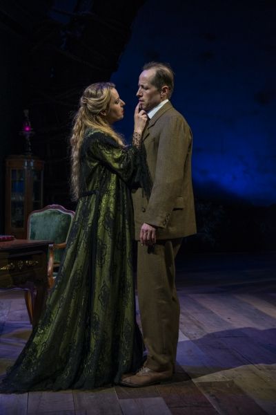  Kate Arrington (Cathy Trask) and Tim Hopper (Adam Trask) reunite Photo