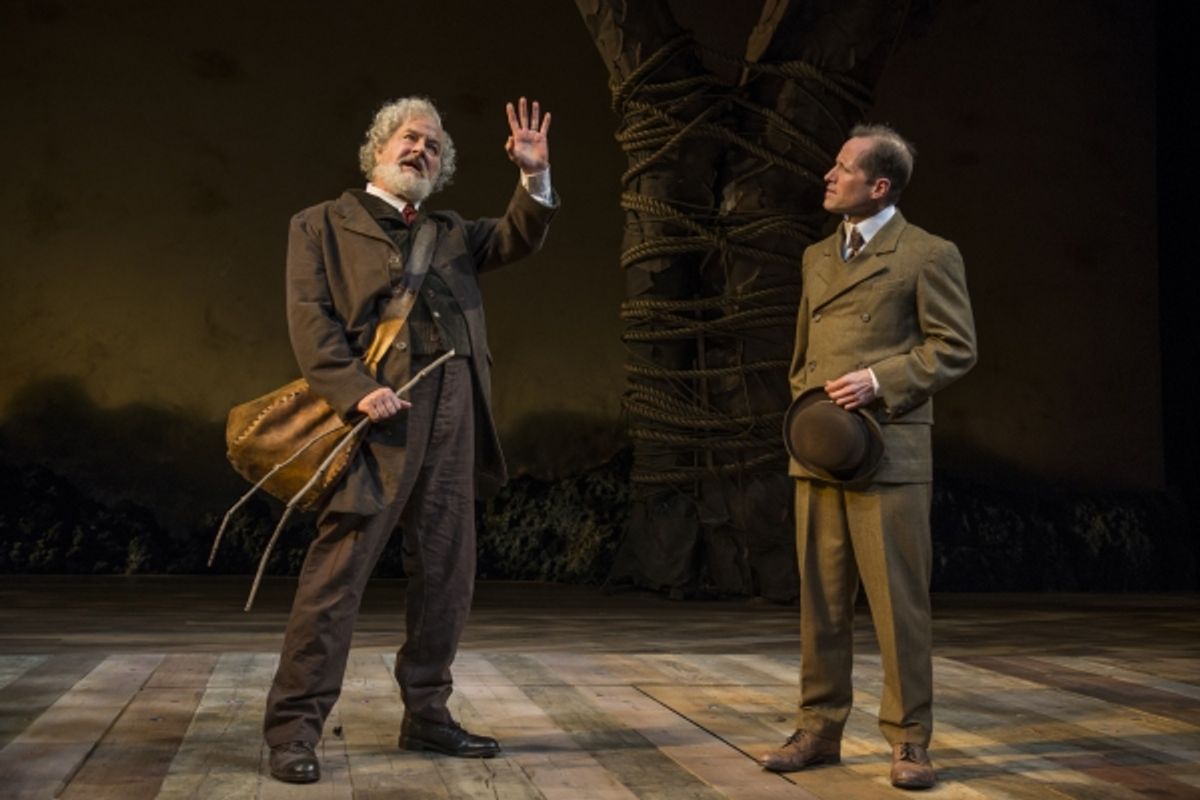 Francis Guinan (Samuel Hamilton) and Tim Hopper (Adam Trask) search for water at 