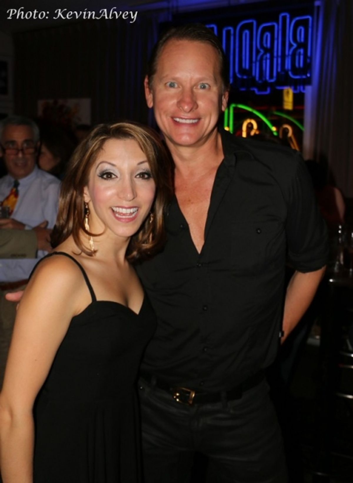 Christina Bianco and Carson Kressley at 