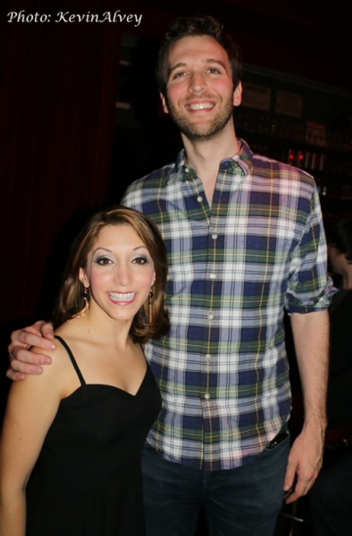 Christina Bianco and John West at 