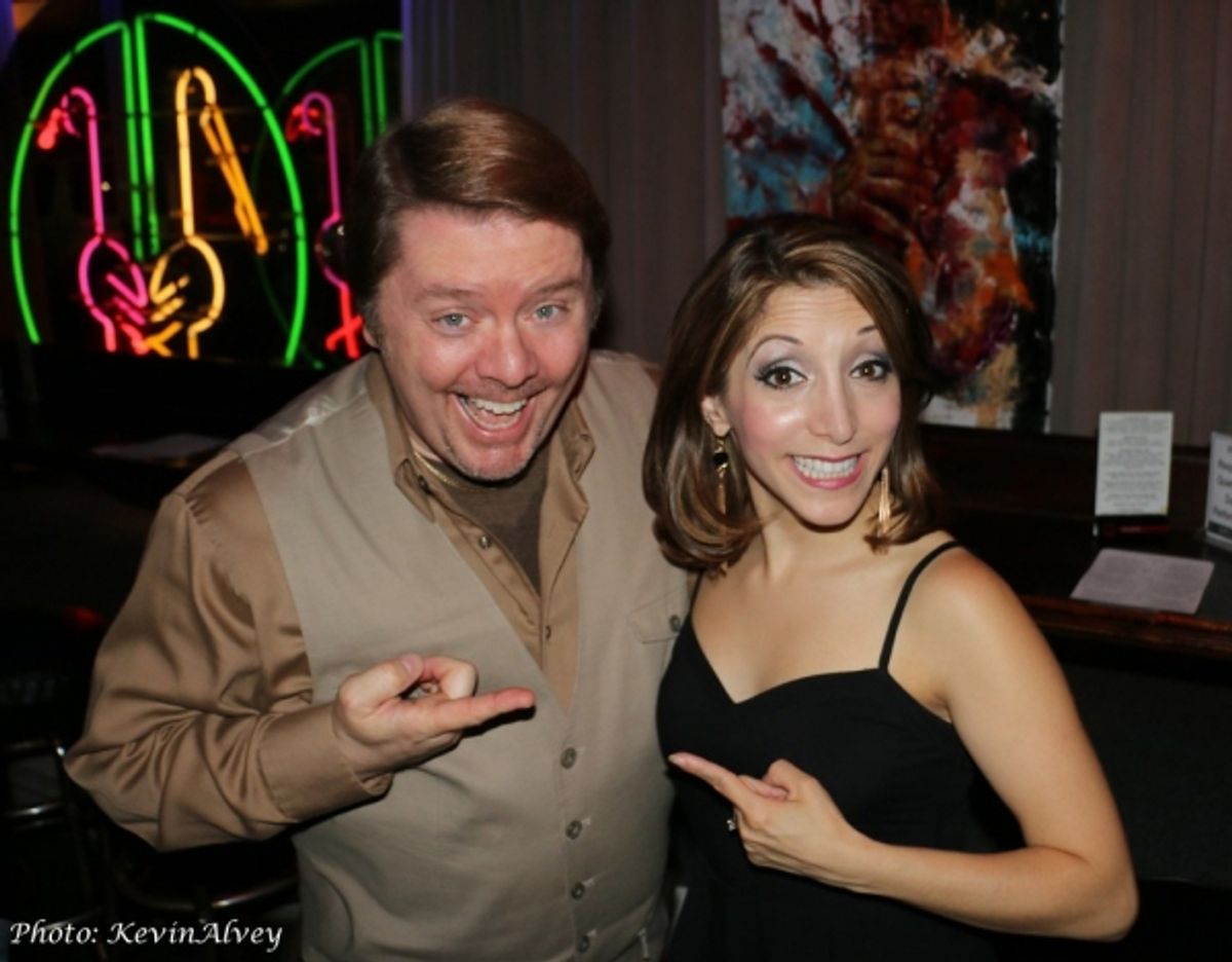 Kevin Alvey and Christina Bianco at 