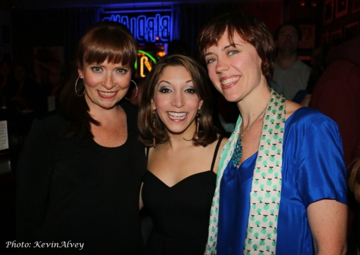 Maxine Linehan, Christina BIanco and Carole J. Bufford at 