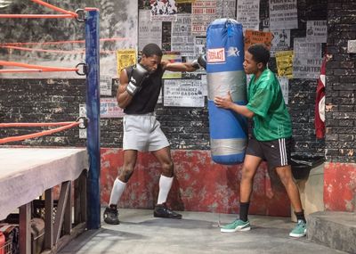 Maurice Demus and Denzel Love Photo