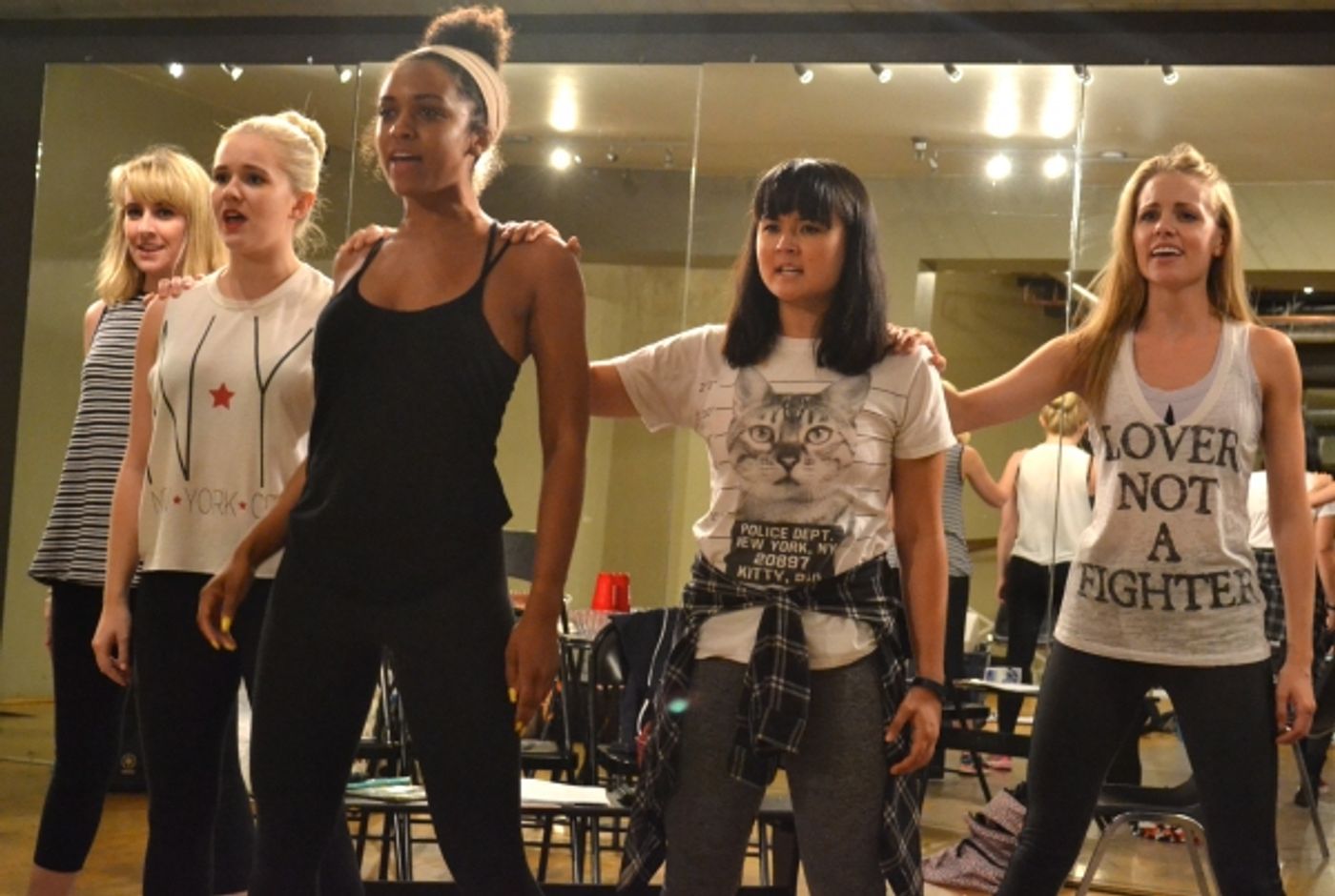 Photo Flash: In Rehearsal with the World Premiere Musical WE ARE THE TIGERS  Image
