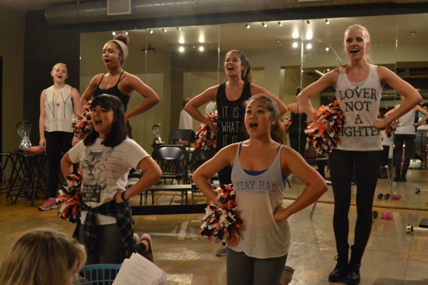 Photo Flash: In Rehearsal with the World Premiere Musical WE ARE THE TIGERS  Image