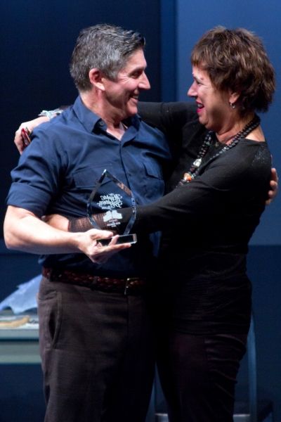 James Lecesne, Eve Ensler Photo