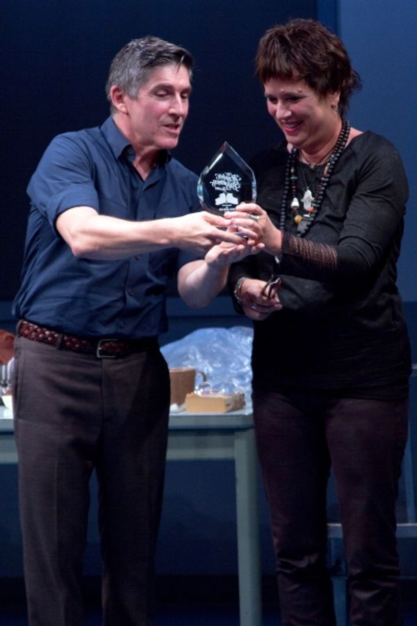 James Lecesne, Eve Ensler Photo