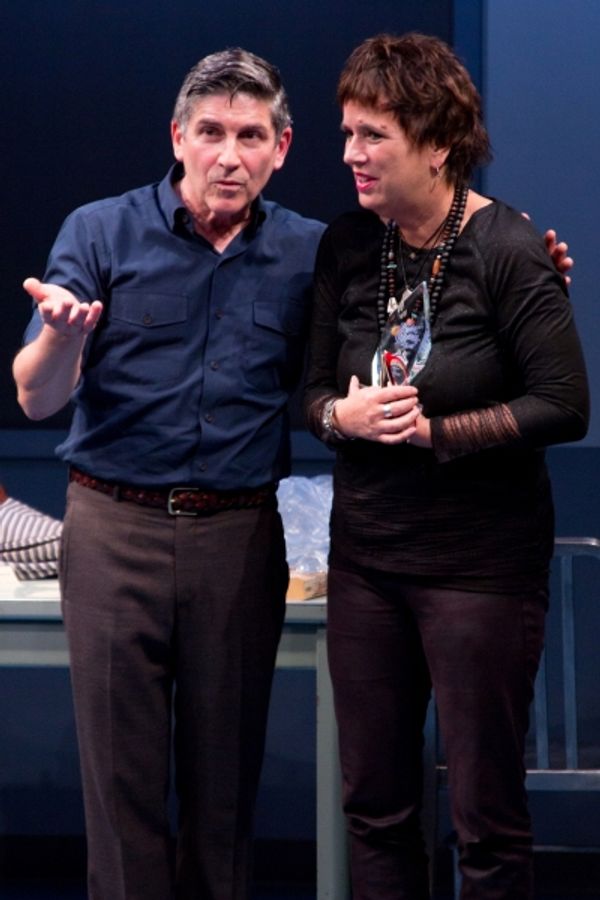 James Lecesne, Eve Ensler Photo