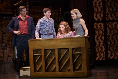 Curt Bouril, Ben Fankhauser, Abby Mueller and Becky Gulsvig  Photo