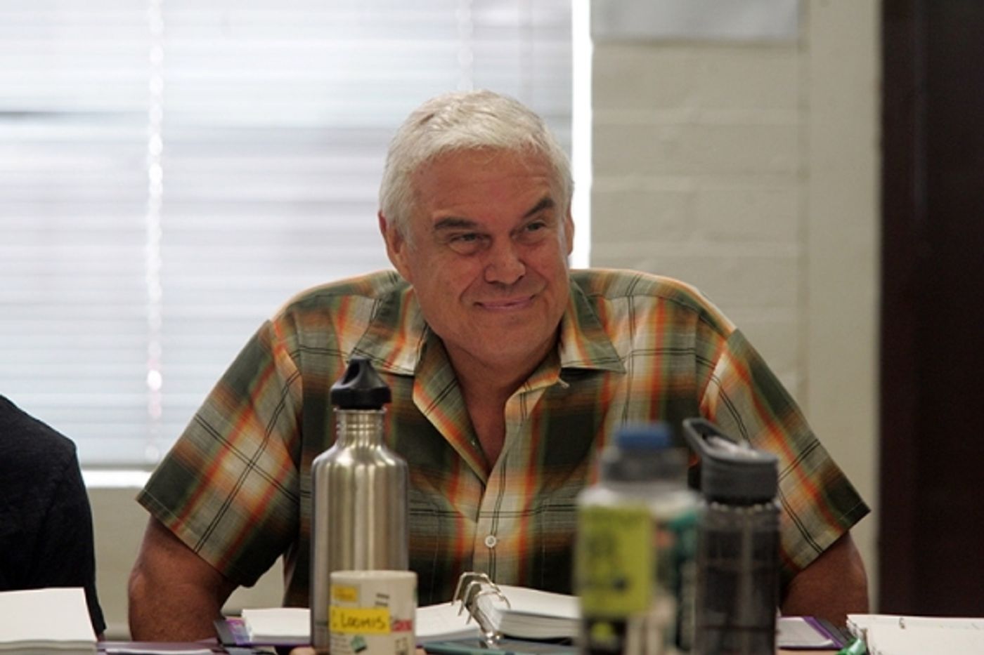 Photo Flash: First Read-Through of Goodspeed's IT'S A WONDERFUL LIFE - Duke Lafoon, Ed Dixon, Josh Franklin, Kirsten Scott and More!  Image