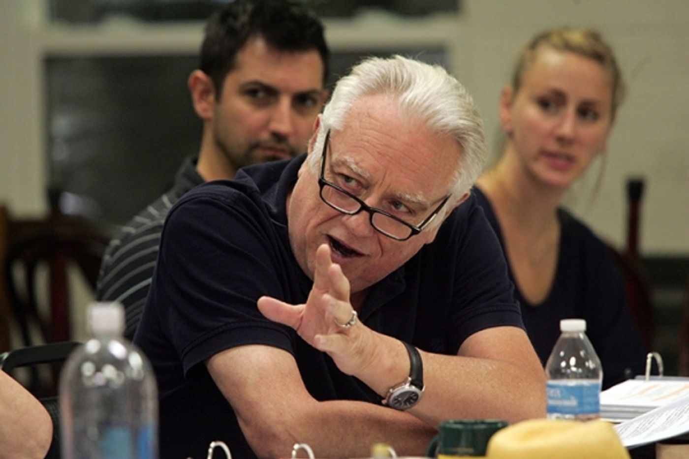 Photo Flash: First Read-Through of Goodspeed's IT'S A WONDERFUL LIFE - Duke Lafoon, Ed Dixon, Josh Franklin, Kirsten Scott and More!  Image