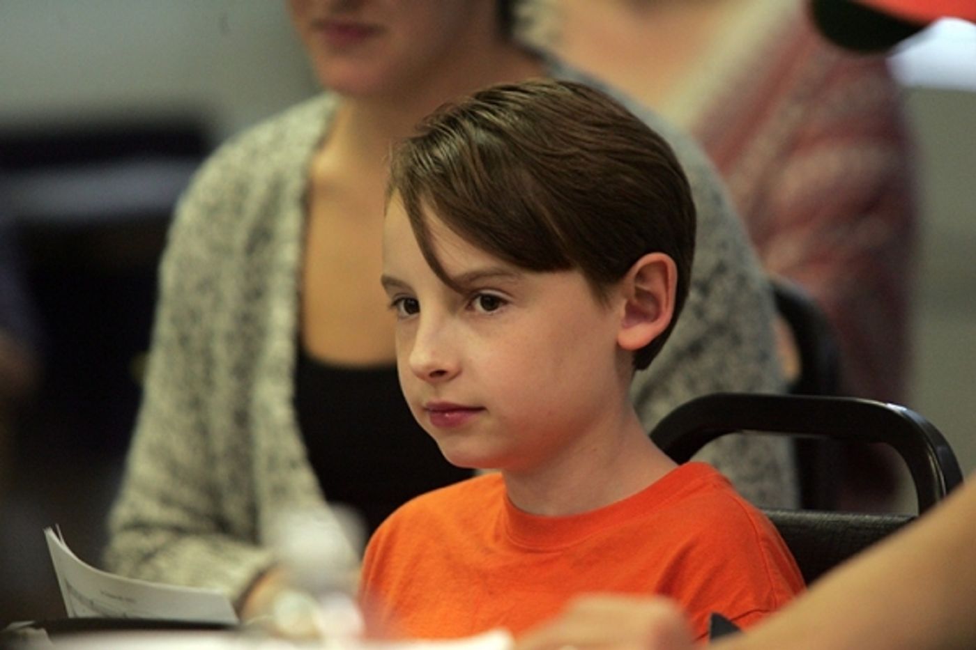 Photo Flash: First Read-Through of Goodspeed's IT'S A WONDERFUL LIFE - Duke Lafoon, Ed Dixon, Josh Franklin, Kirsten Scott and More!  Image