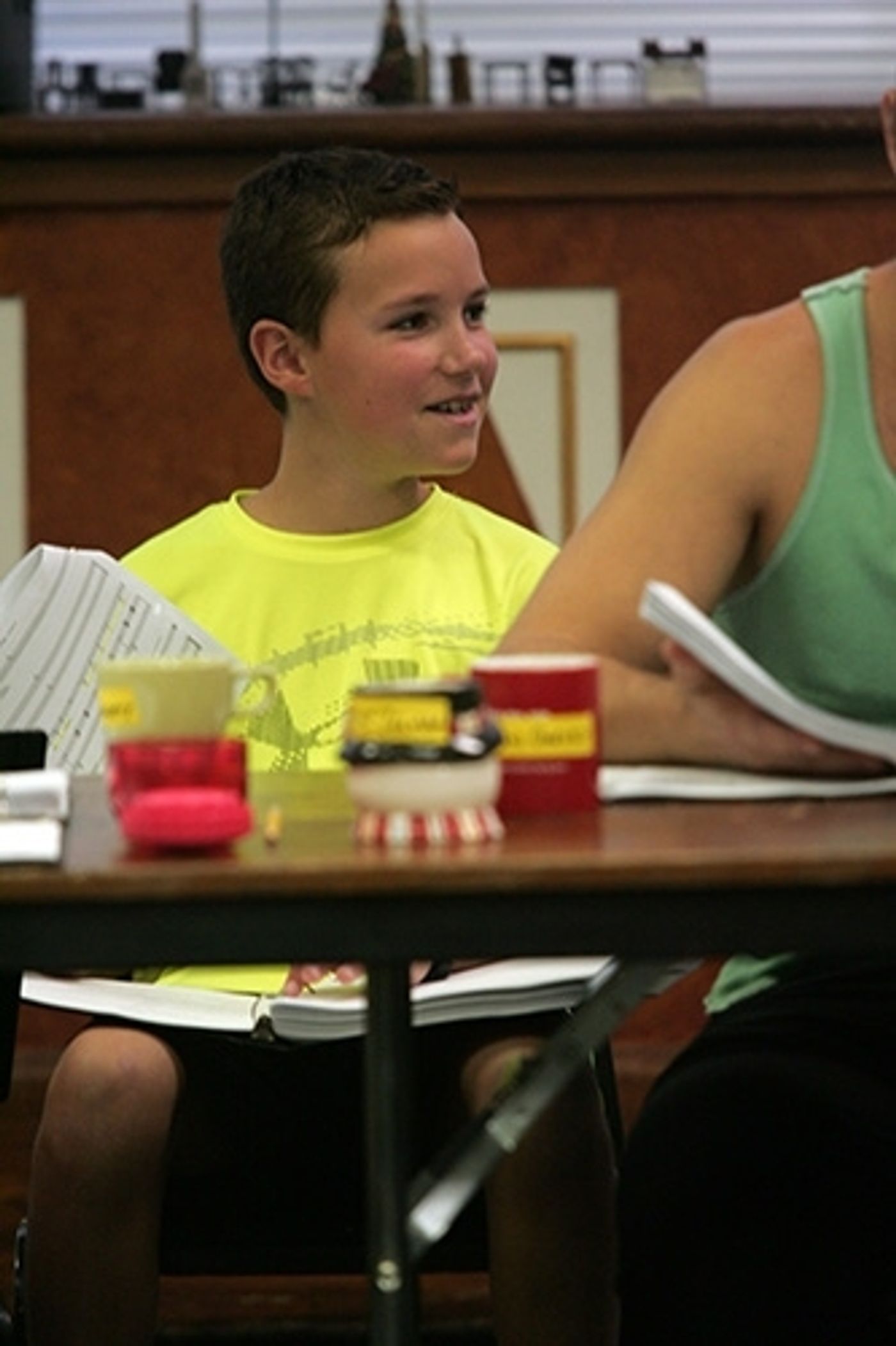 Photo Flash: First Read-Through of Goodspeed's IT'S A WONDERFUL LIFE - Duke Lafoon, Ed Dixon, Josh Franklin, Kirsten Scott and More!  Image