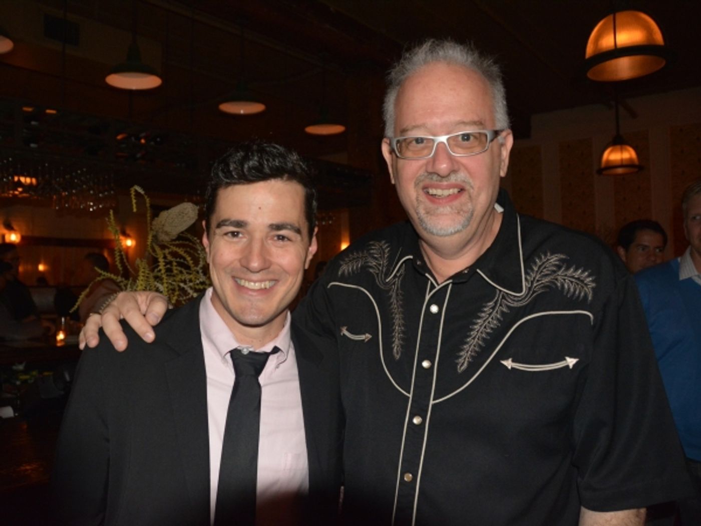 Photo Flash: Playwright Doug Wright Celebrates Two Turns Theatre's I AM MY OWN WIFE Opening Photo Flash: Playwright Doug Wright Celebrates Two Turns Theatre's I AM MY OWN WIFE Opening Image