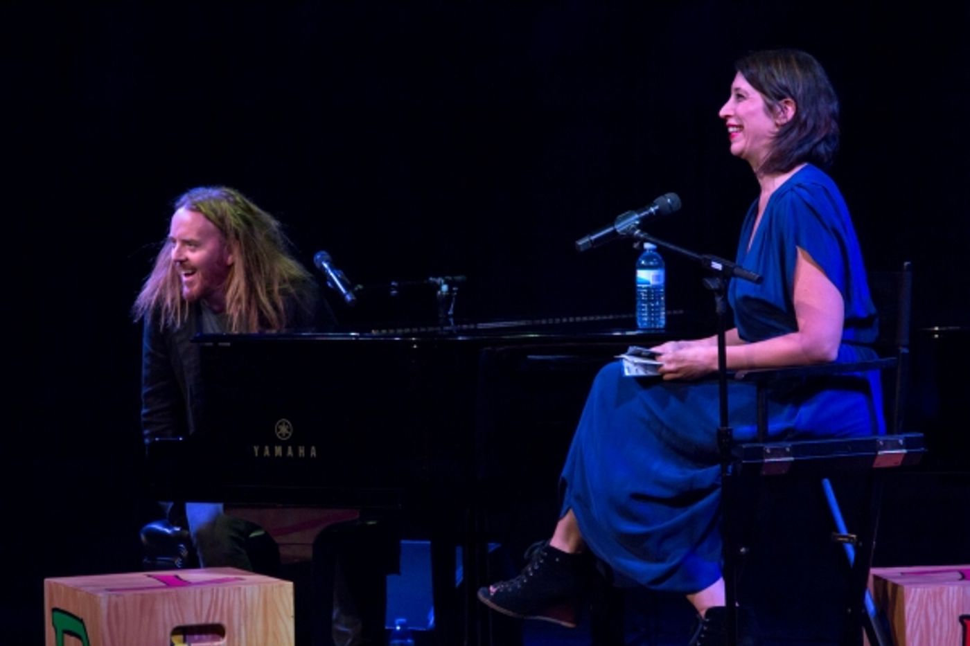 Photo Coverage: Tim Minchin Celebrates MATILDA'S 1000th Performance at the Piano!  Image