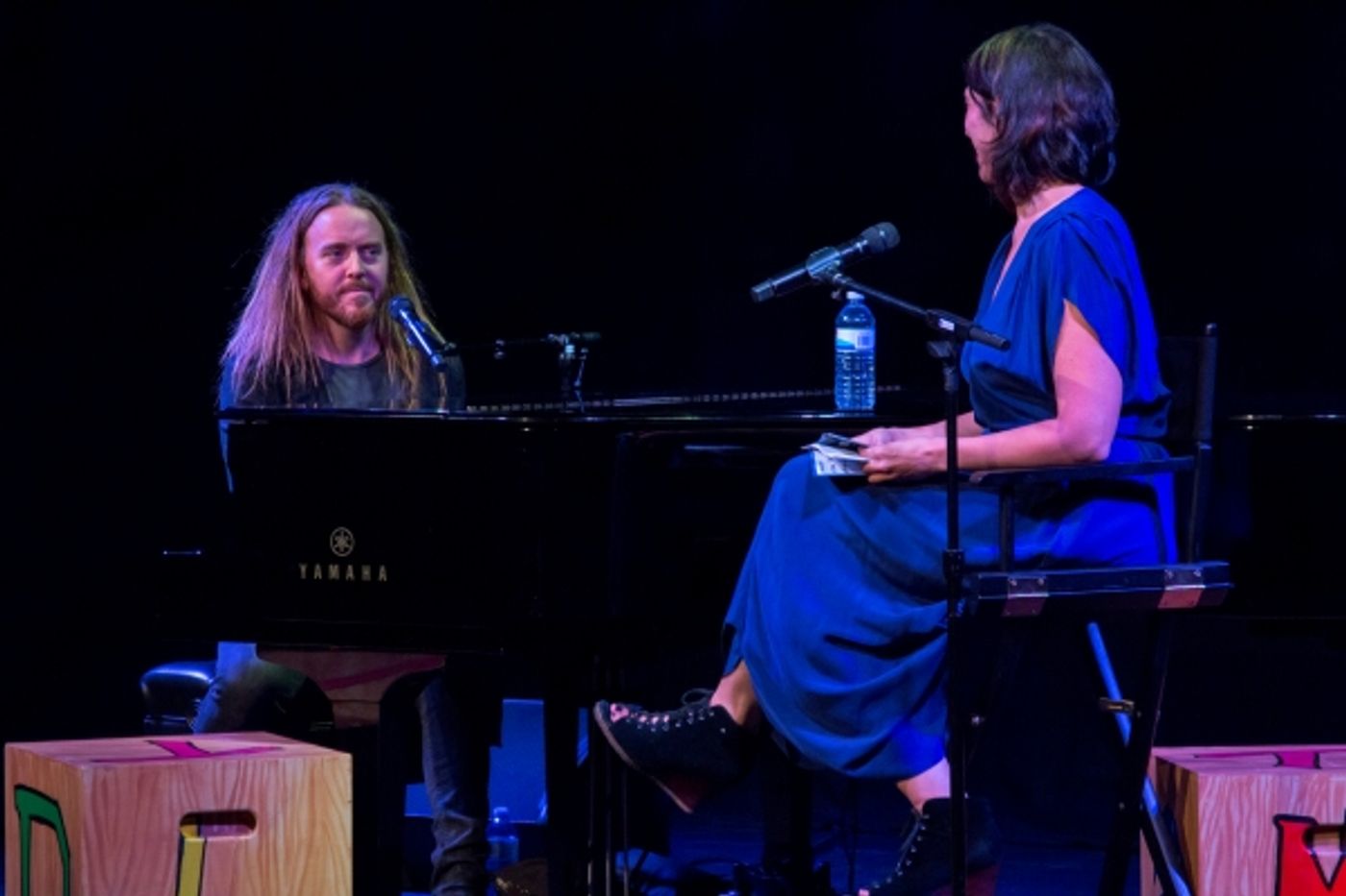 Photo Coverage: Tim Minchin Celebrates MATILDA'S 1000th Performance at the Piano!  Image