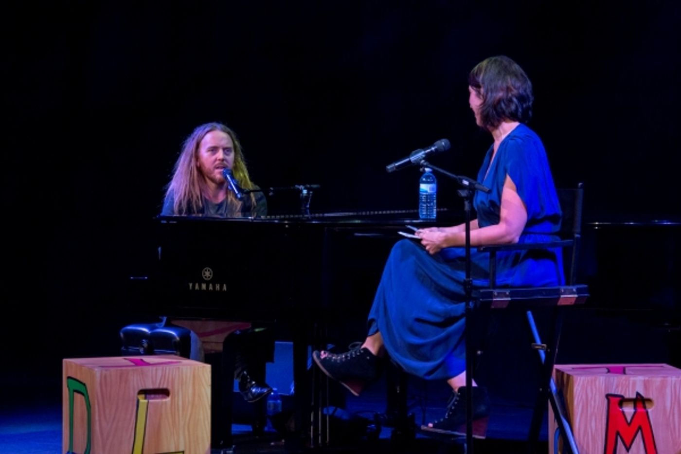 Photo Coverage: Tim Minchin Celebrates MATILDA'S 1000th Performance at the Piano!  Image