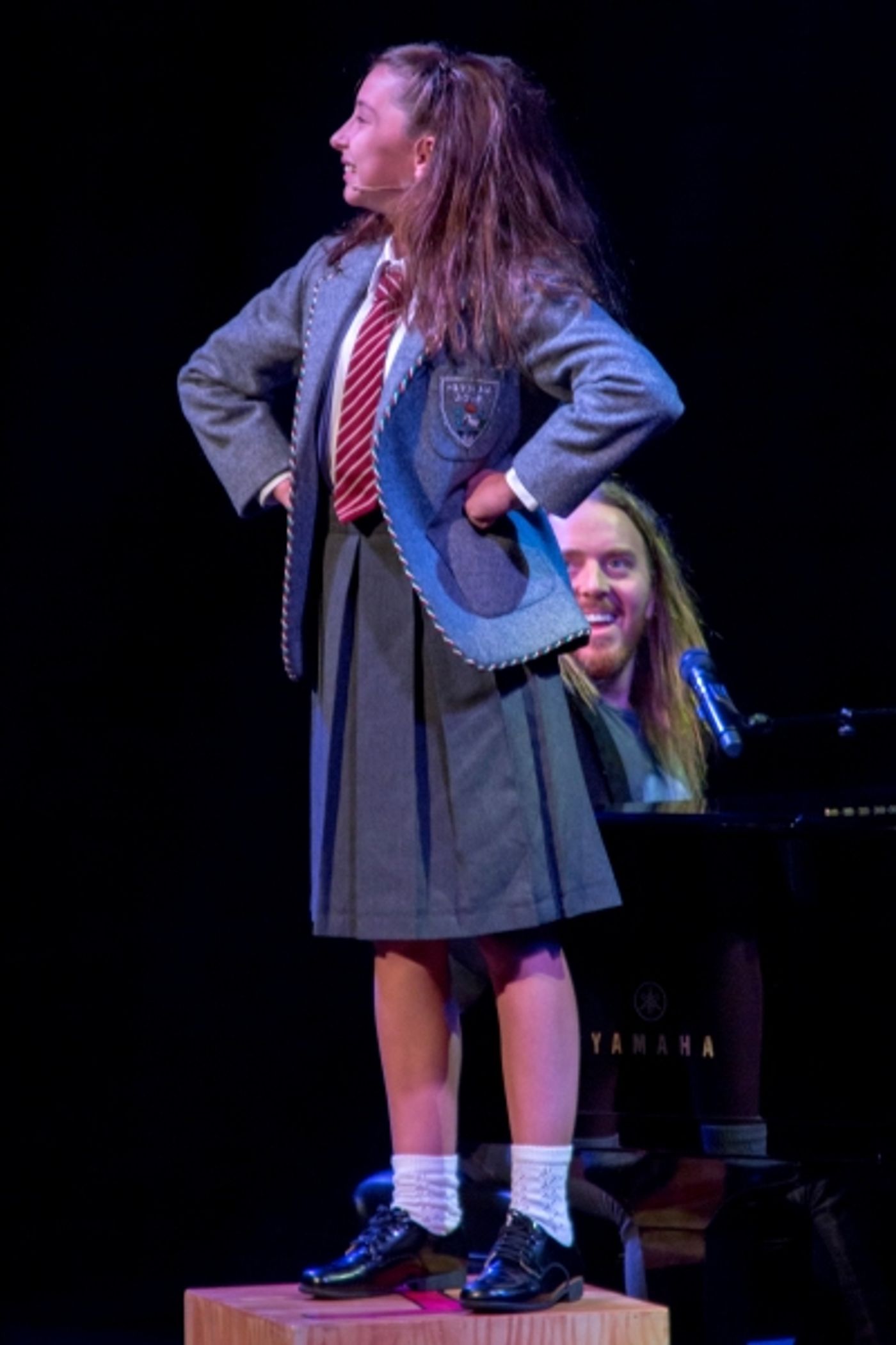 Photo Coverage: Tim Minchin Celebrates MATILDA'S 1000th Performance at the Piano!  Image