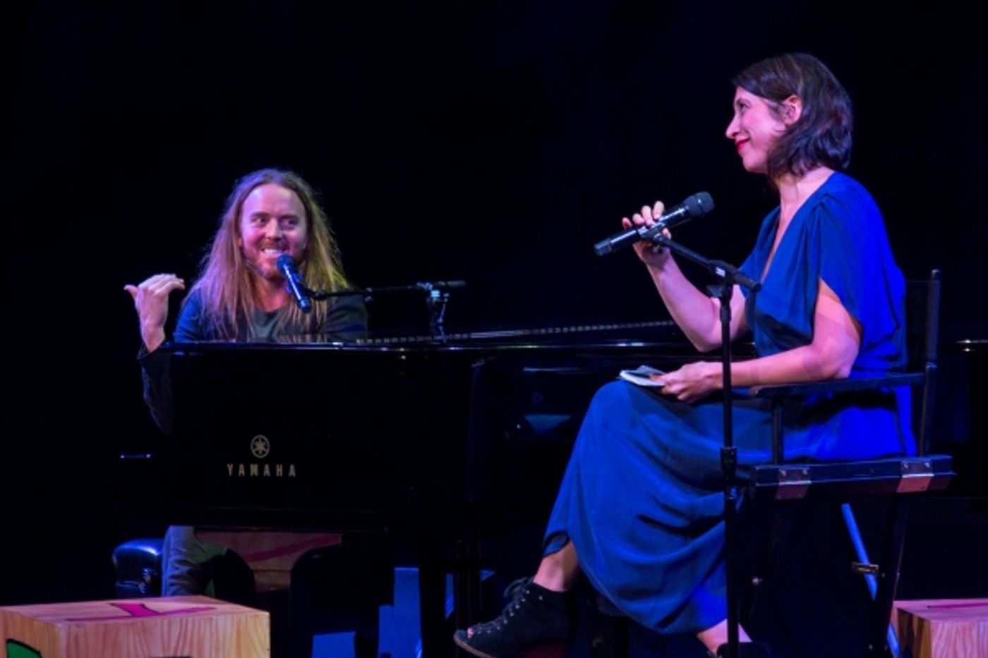 Photo Coverage: Tim Minchin Celebrates MATILDA'S 1000th Performance at the Piano!  Image