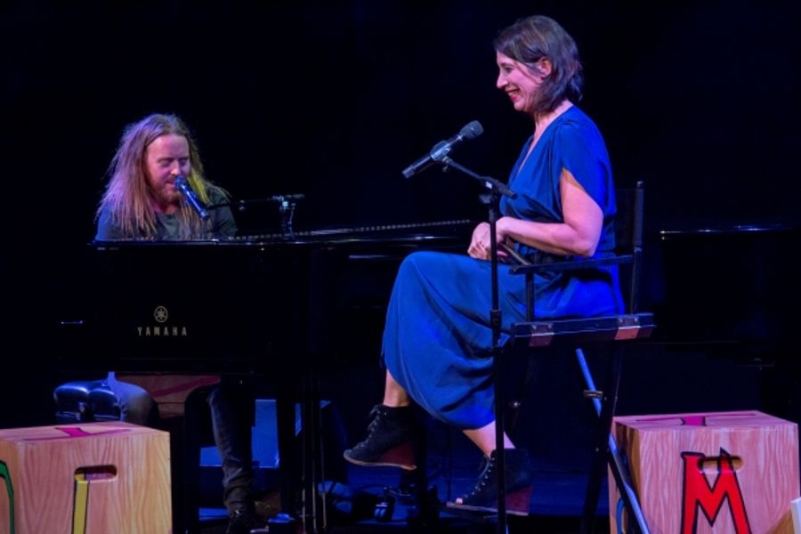 Photo Coverage: Tim Minchin Celebrates MATILDA'S 1000th Performance at the Piano! Image