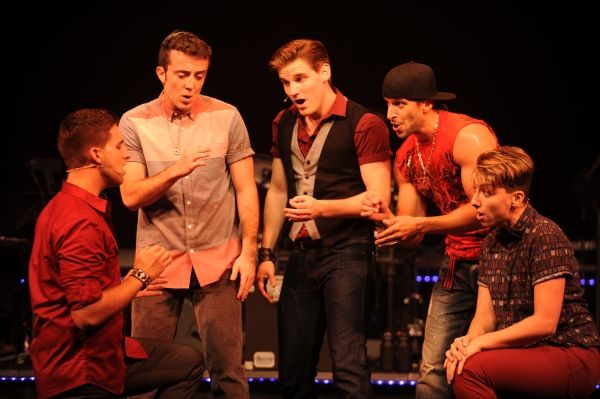 JAVIER MANENTE, CARTER ELLIS, MICHAEL JAMES, MICHAEL GREER and MASON ALEXANDER PARK Photo
