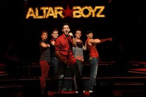 MASON ALEXANDER PARK, MICHAEL JAMES, JAVIER MANENTE, CARTER ELLIS and MICHAEL GREER Photo