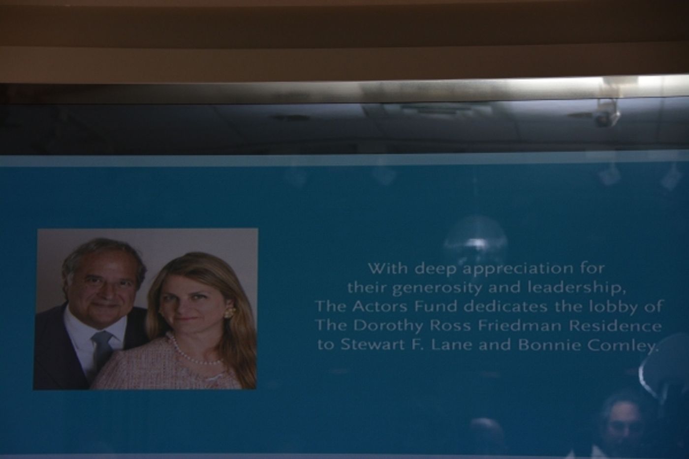 Photo Coverage: Actors Fund Dedicates The Dorothy Ross Friedman Residence Photo Coverage: Actors Fund Dedicates The Dorothy Ross Friedman Residence Image