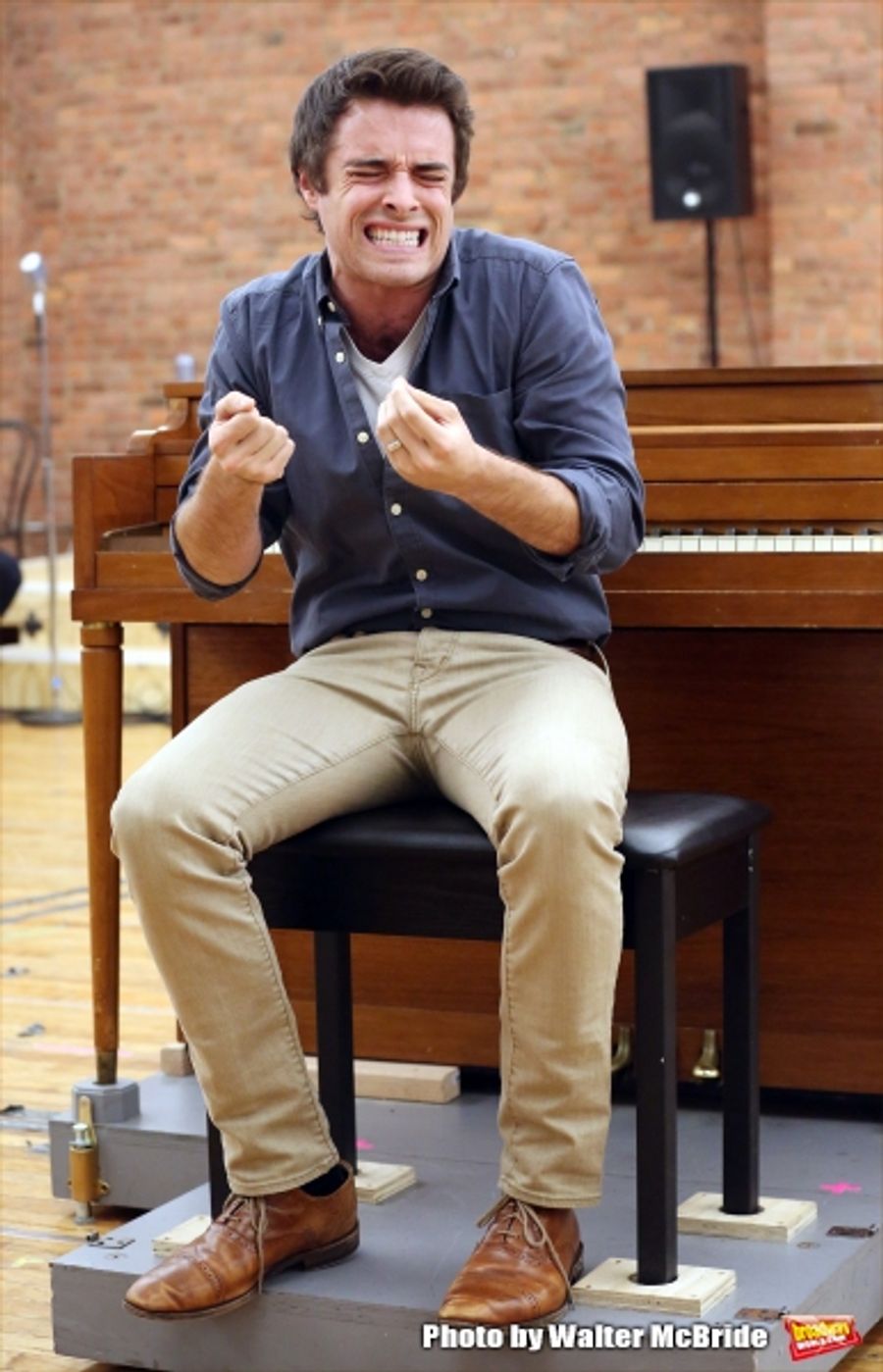 Photo Coverage: Paper Mill Playhouse's THE BANDSTAND Cast Gives Performance Sneak Peek! Image
