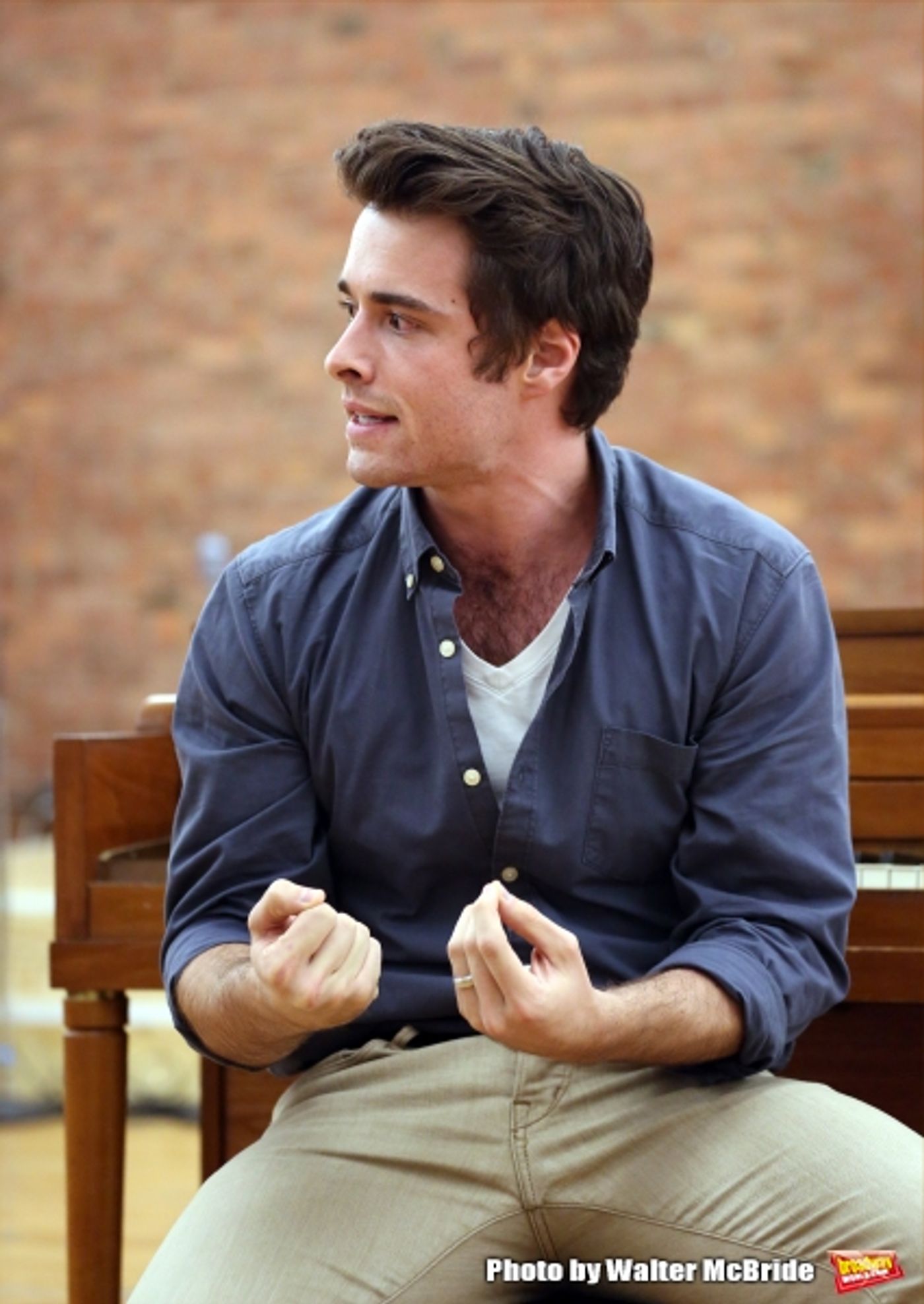 Photo Coverage: Paper Mill Playhouse's THE BANDSTAND Cast Gives Performance Sneak Peek!  Image