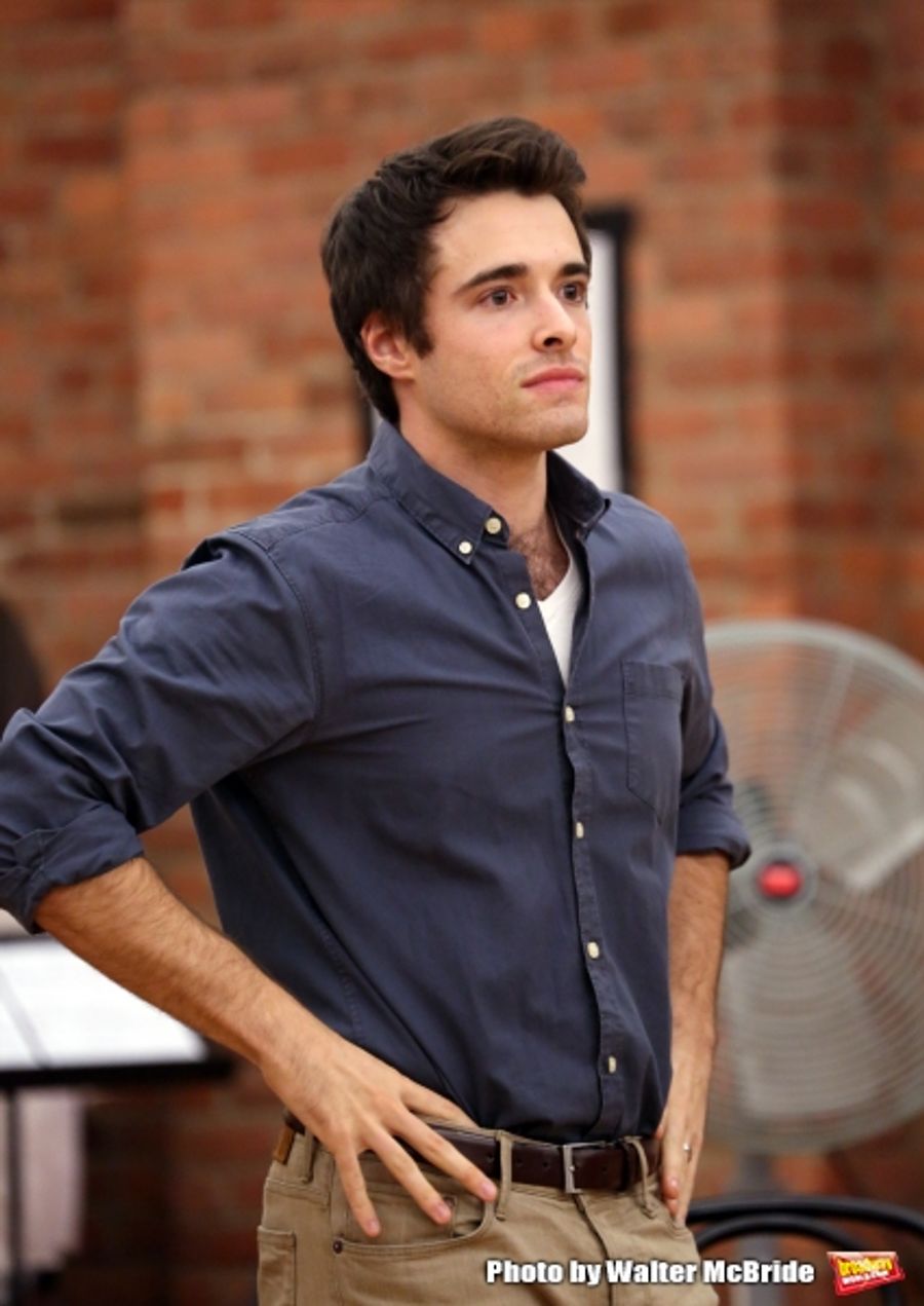 Photo Coverage: Paper Mill Playhouse's THE BANDSTAND Cast Gives Performance Sneak Peek! Image