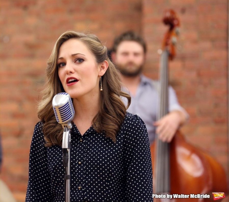 Photo Coverage: Paper Mill Playhouse's THE BANDSTAND Cast Gives Performance Sneak Peek! Image
