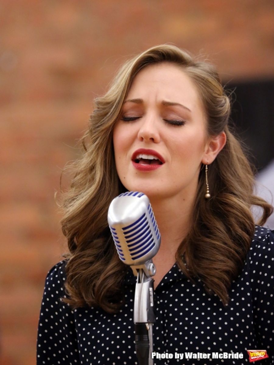 Photo Coverage: Paper Mill Playhouse's THE BANDSTAND Cast Gives Performance Sneak Peek! Image