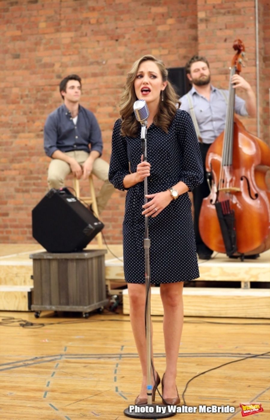 Photo Coverage: Paper Mill Playhouse's THE BANDSTAND Cast Gives Performance Sneak Peek! Image
