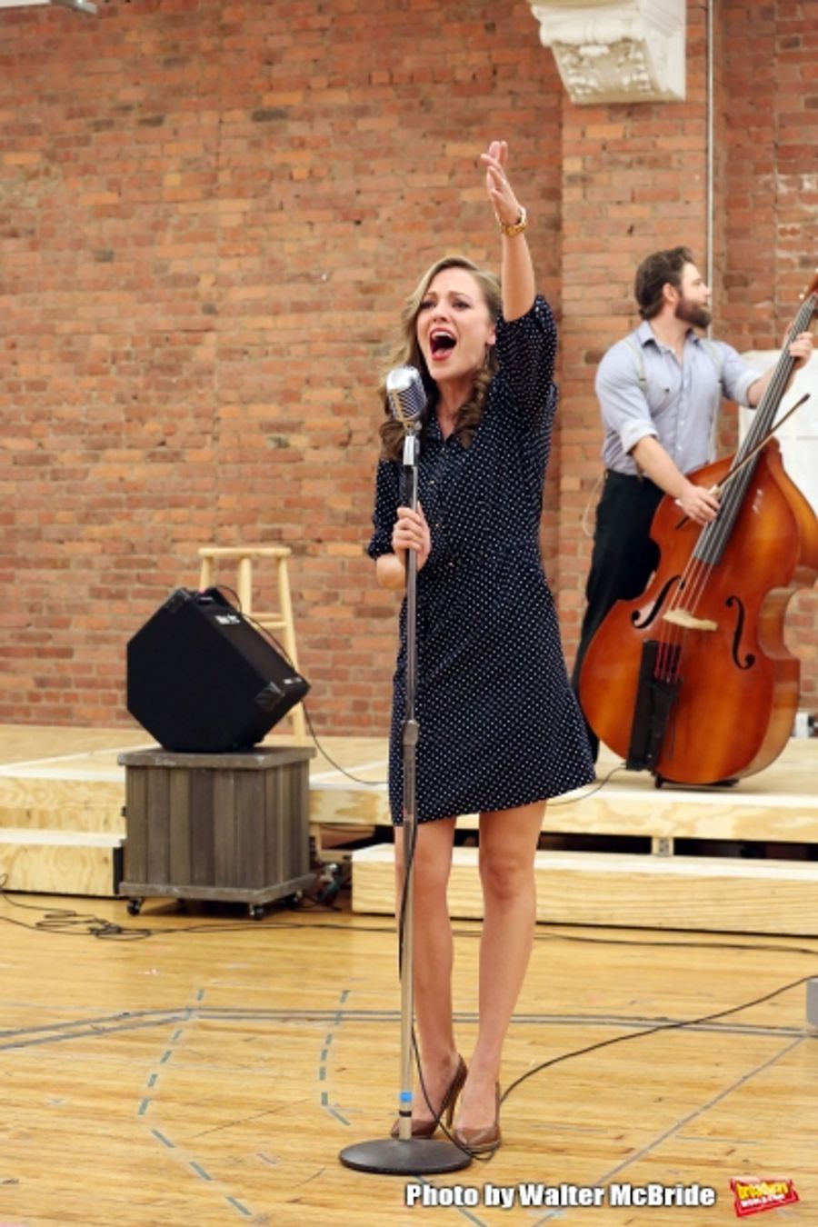 Photo Coverage: Paper Mill Playhouse's THE BANDSTAND Cast Gives Performance Sneak Peek! Image