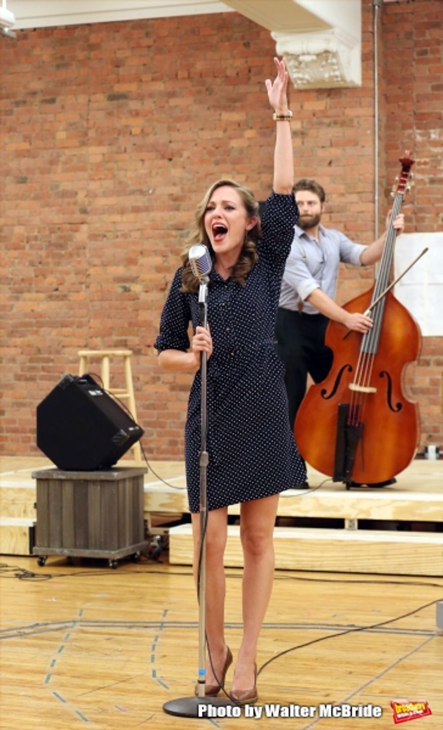 Photo Coverage: Paper Mill Playhouse's THE BANDSTAND Cast Gives Performance Sneak Peek! Image