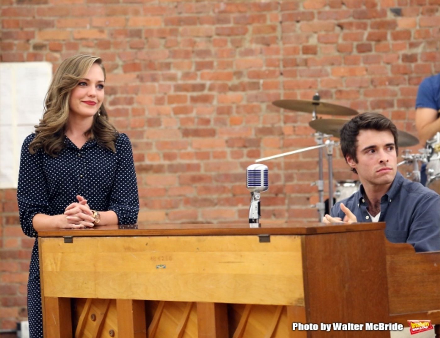 Photo Coverage: Paper Mill Playhouse's THE BANDSTAND Cast Gives Performance Sneak Peek!  Image
