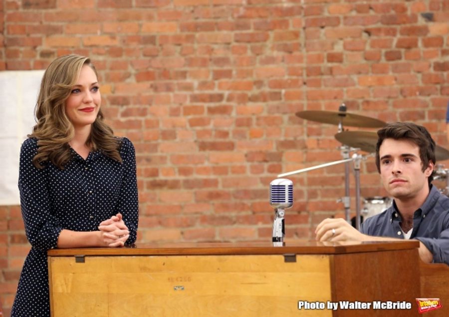 Photo Coverage: Paper Mill Playhouse's THE BANDSTAND Cast Gives Performance Sneak Peek! Image