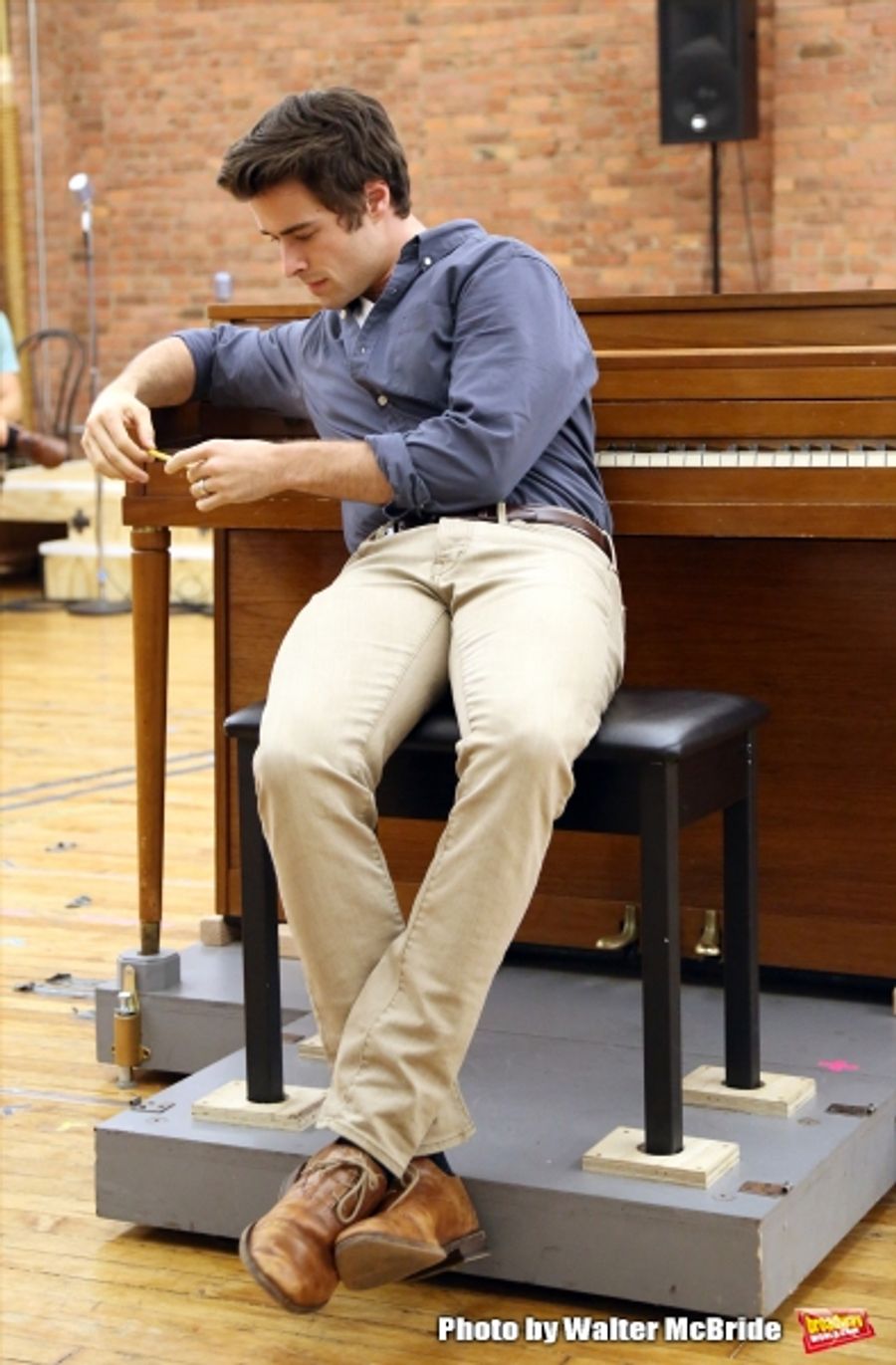 Photo Coverage: Paper Mill Playhouse's THE BANDSTAND Cast Gives Performance Sneak Peek! Image