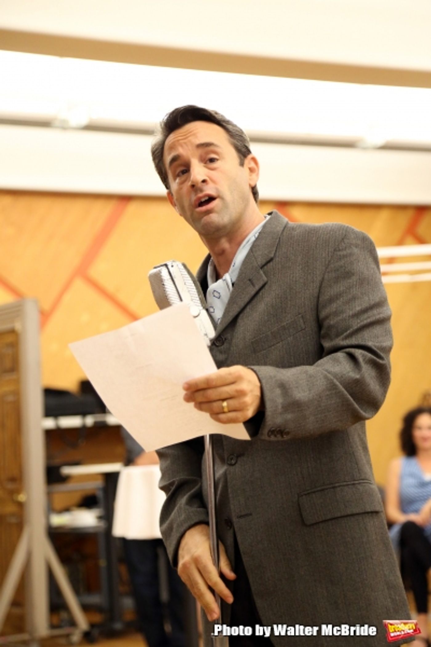 Photo Coverage: Paper Mill Playhouse's THE BANDSTAND Cast Gives Performance Sneak Peek!  Image