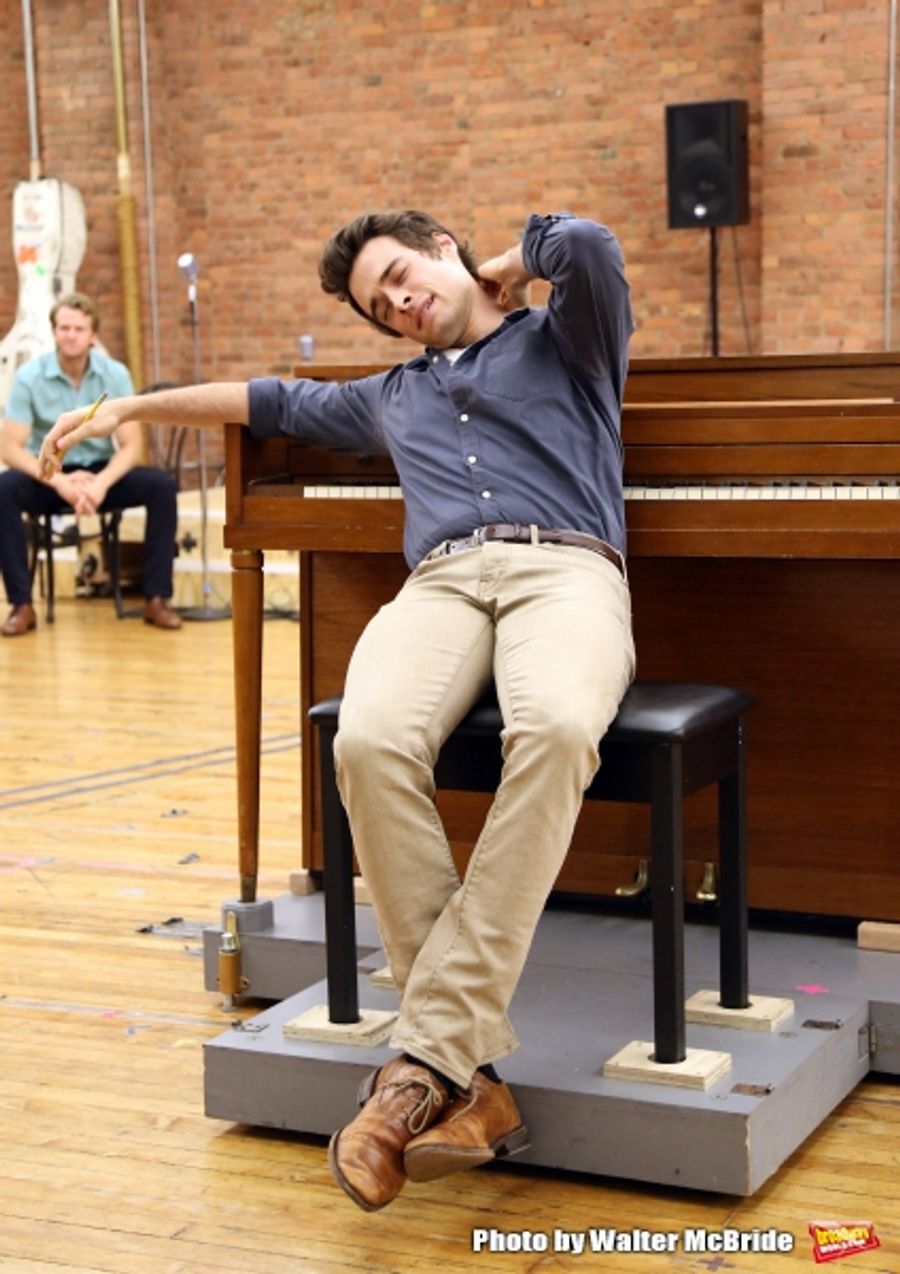 Photo Coverage: Paper Mill Playhouse's THE BANDSTAND Cast Gives Performance Sneak Peek! Image