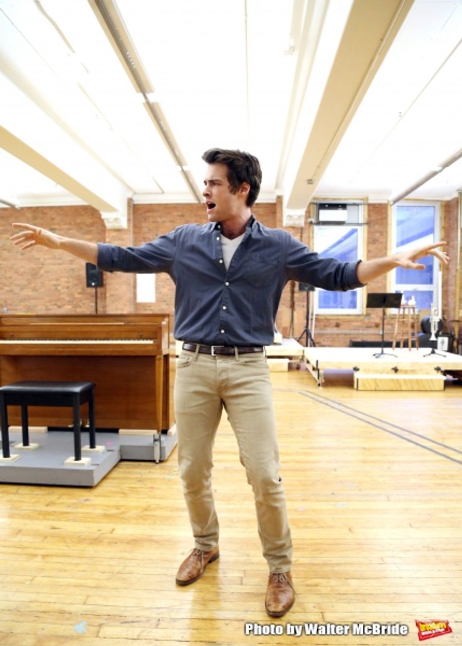 Photo Coverage: Paper Mill Playhouse's THE BANDSTAND Cast Gives Performance Sneak Peek! Image