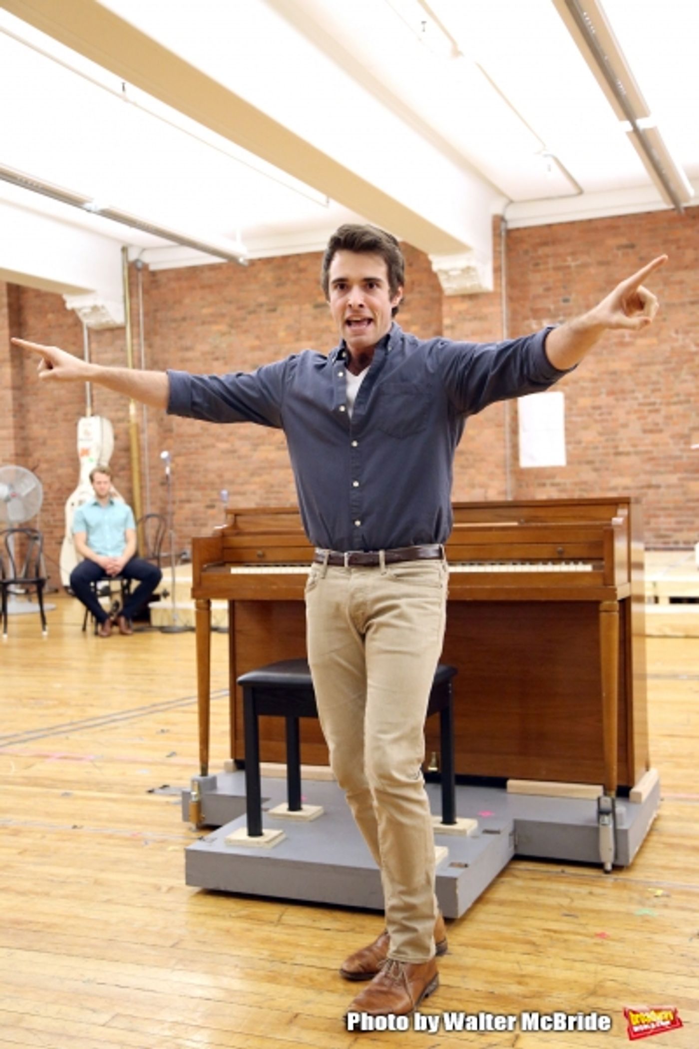 Photo Coverage: Paper Mill Playhouse's THE BANDSTAND Cast Gives Performance Sneak Peek!  Image