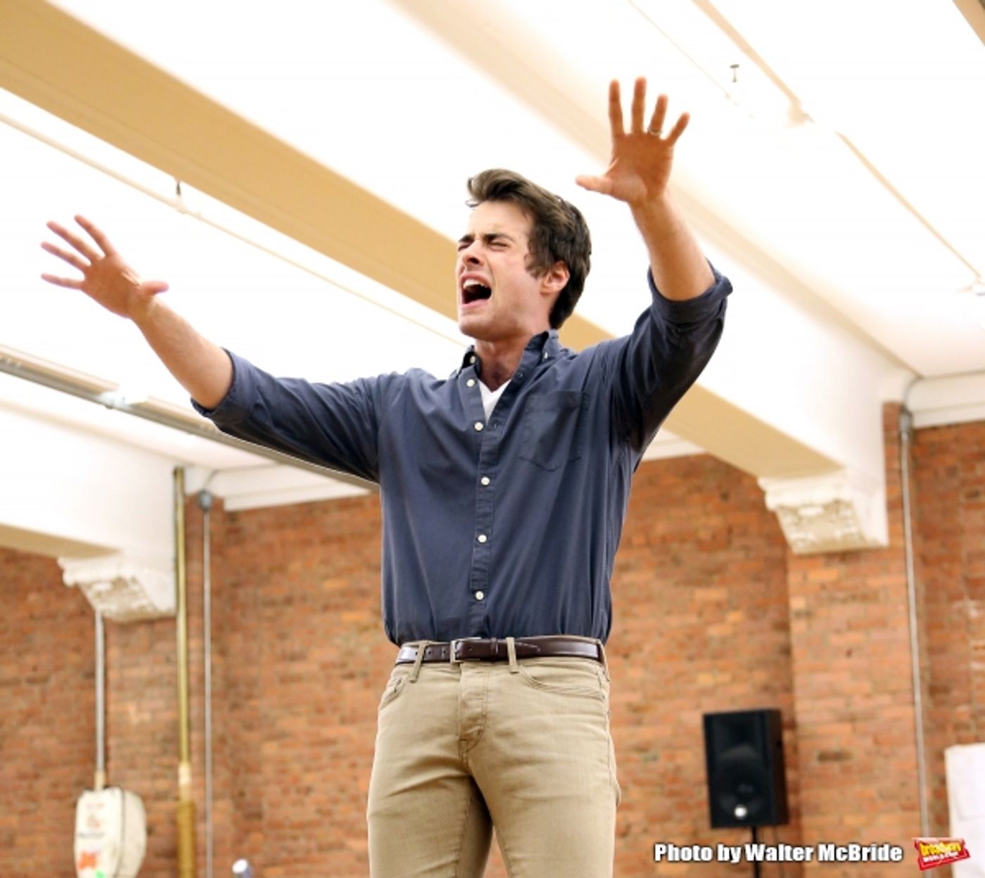 Photo Coverage: Paper Mill Playhouse's THE BANDSTAND Cast Gives Performance Sneak Peek!  Image