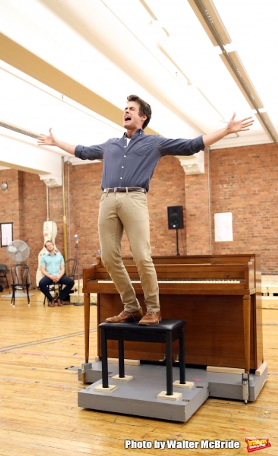 Photo Coverage: Paper Mill Playhouse's THE BANDSTAND Cast Gives Performance Sneak Peek! Image
