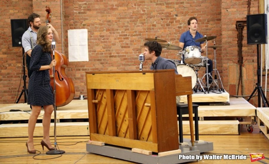 Photo Coverage: Paper Mill Playhouse's THE BANDSTAND Cast Gives Performance Sneak Peek! Image