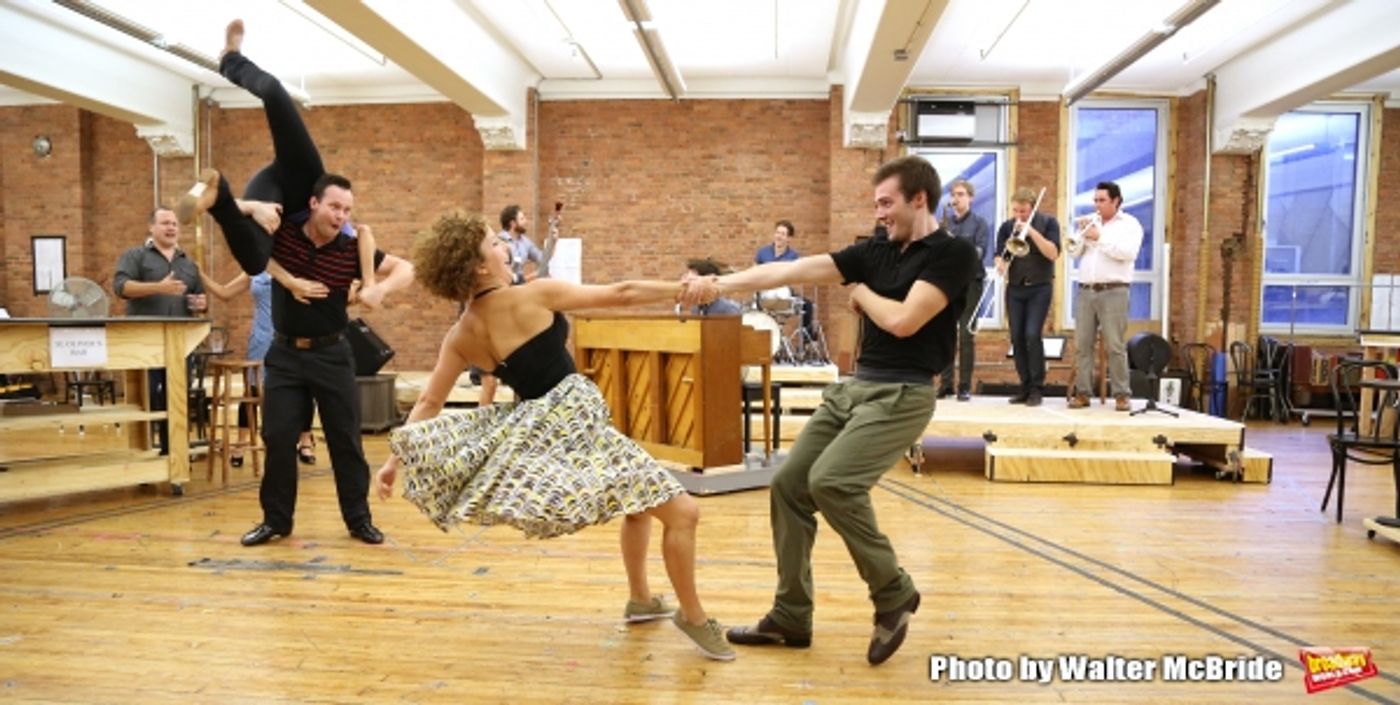 Photo Coverage: Paper Mill Playhouse's THE BANDSTAND Cast Gives Performance Sneak Peek!  Image